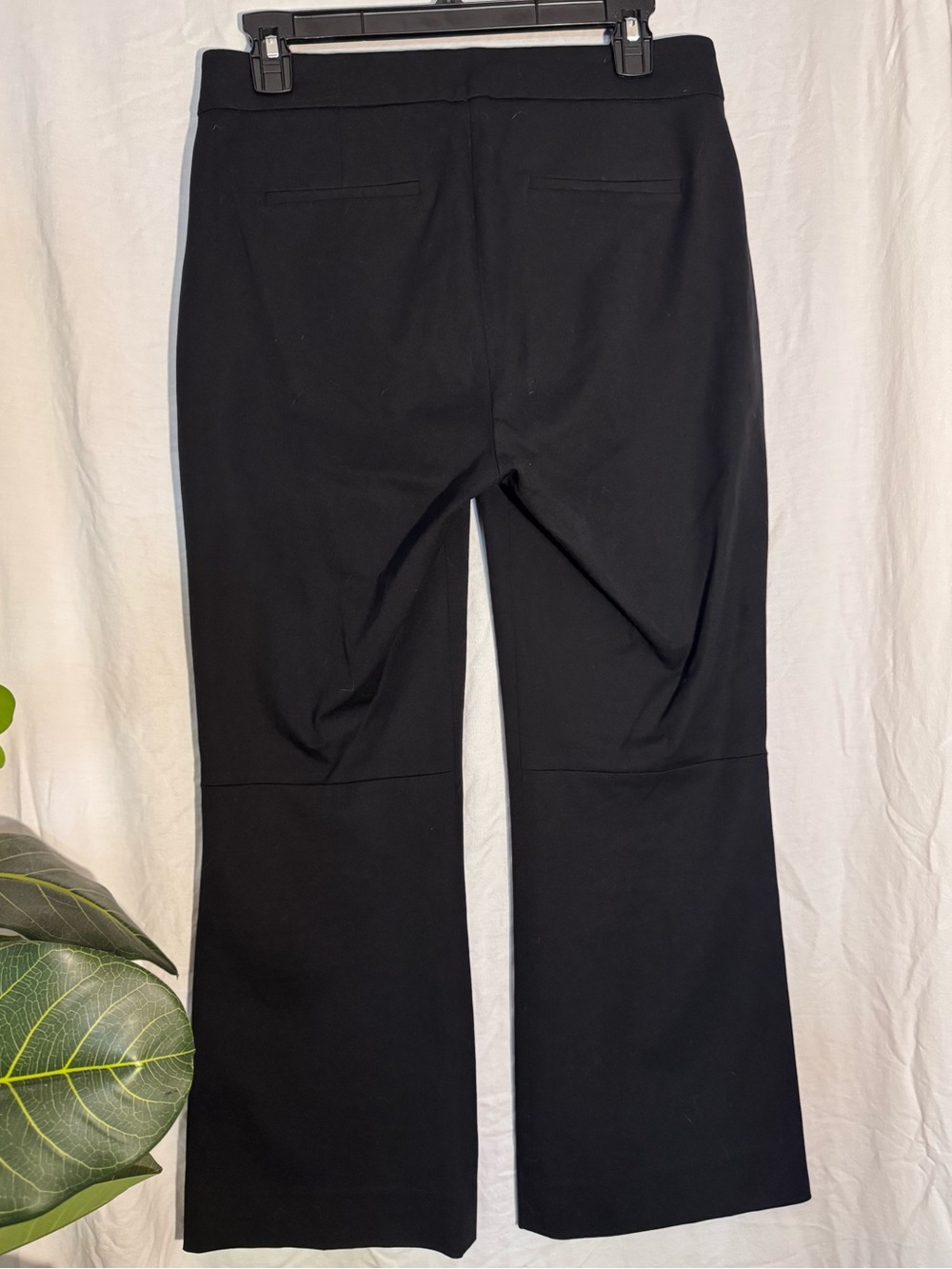 J. Crew Black Hayden kickout crop pant in bi-stretch cotton - Picture 6 of 7